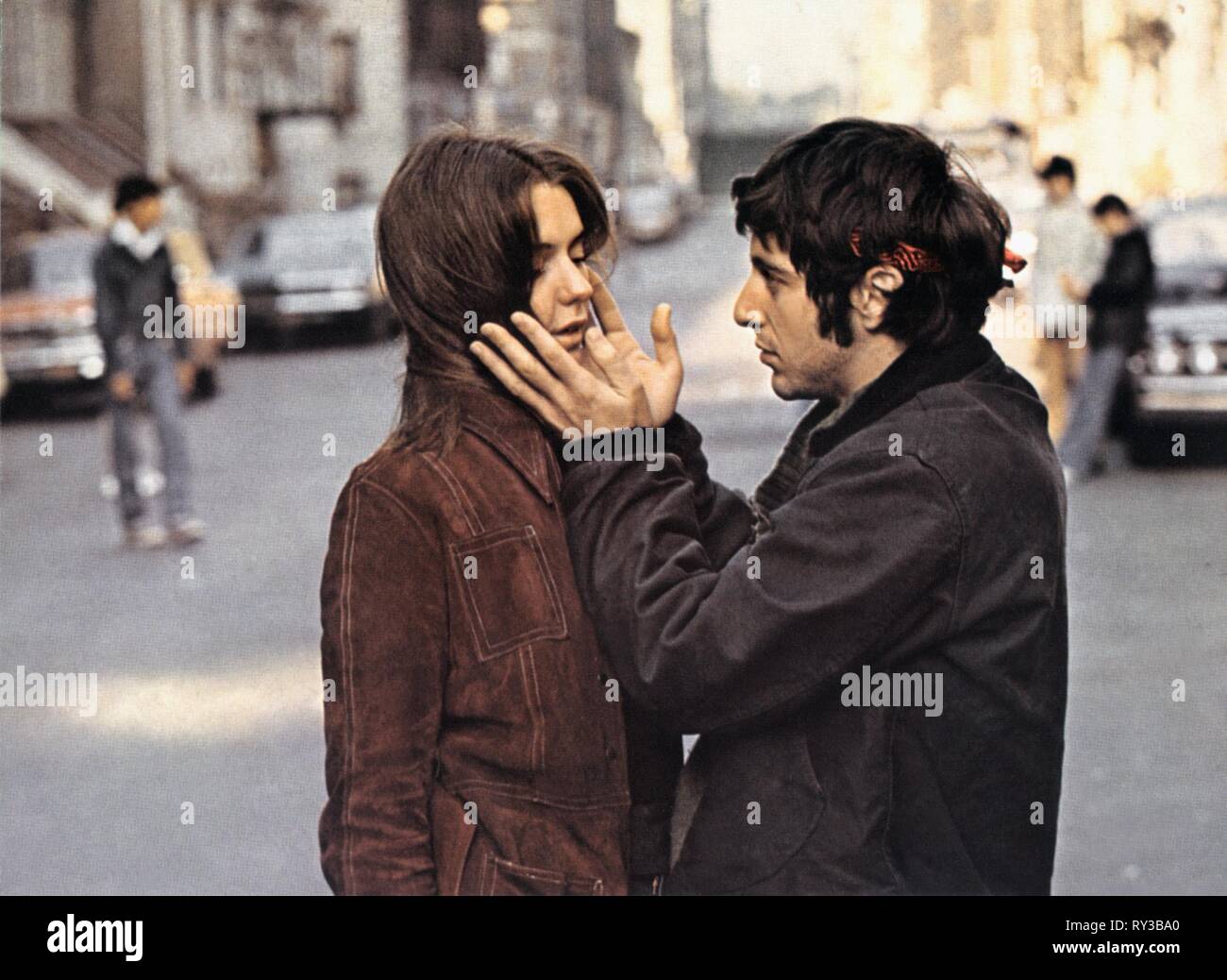 WINN,PACINO, THE PANIC IN NEEDLE PARK, 1971 Stock Photo