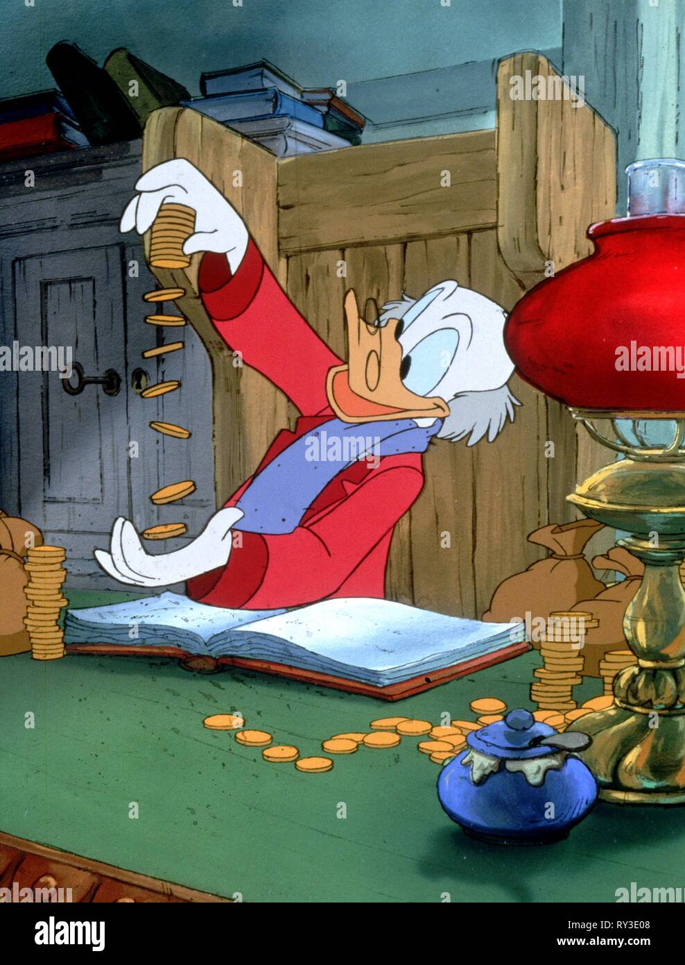 SCROOGE MCDUCK, MICKEY'S CHRISTMAS CAROL, 1983 Stock Photo