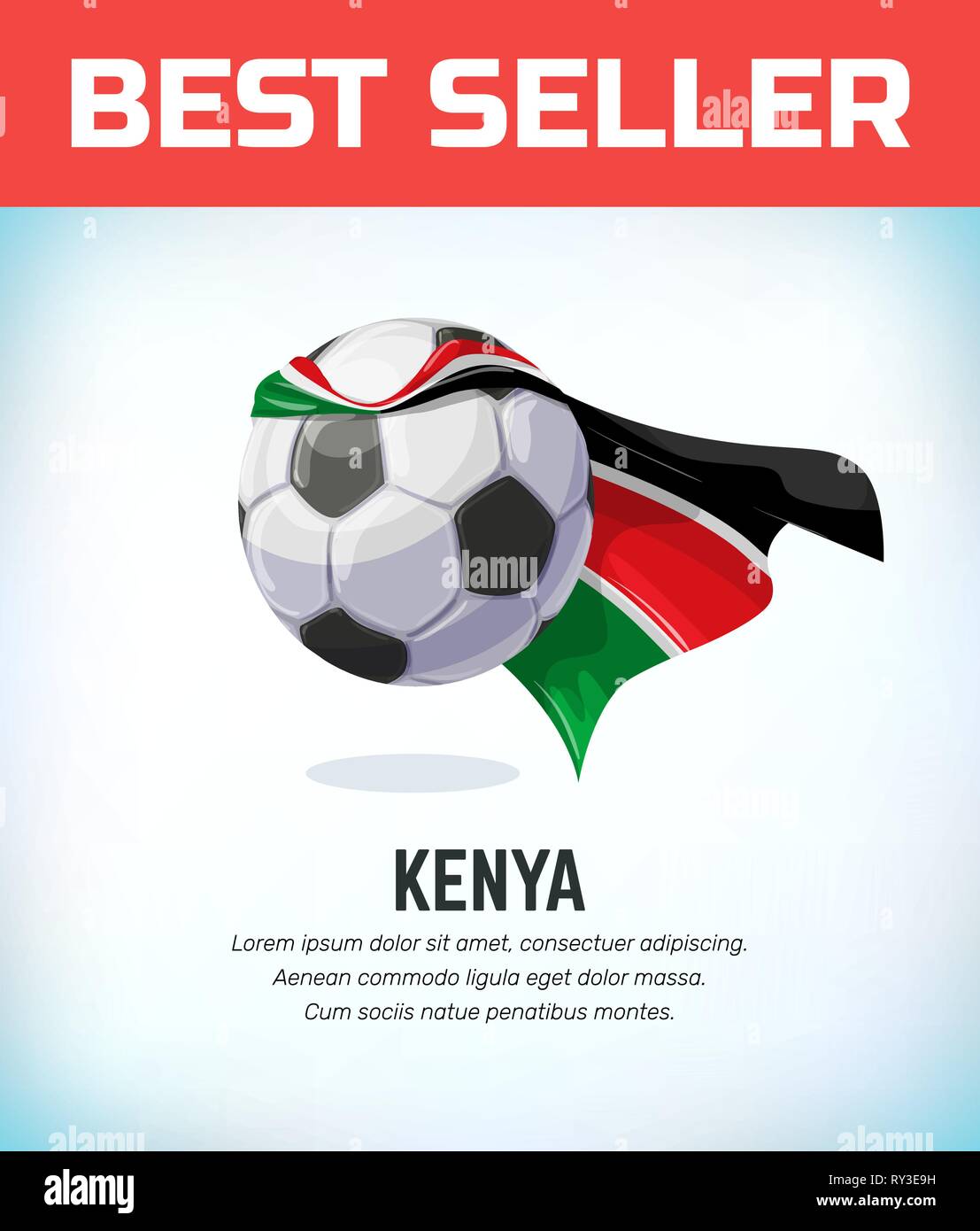 19 Kenya national football team Vector Images