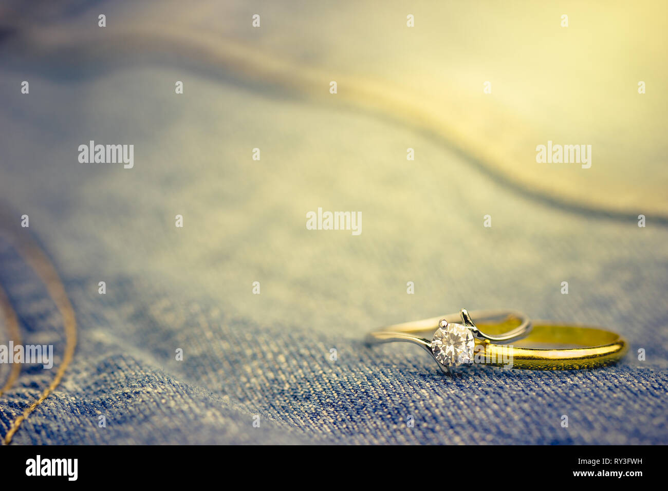 Fake gold ring hires stock photography and images Alamy