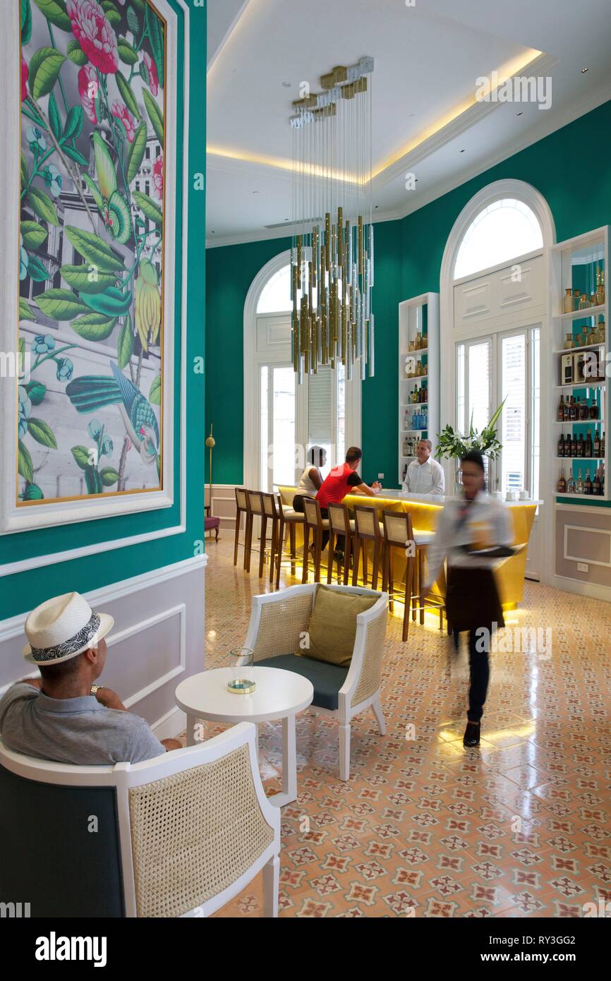 Cuba, La Havana, old Habana, listed as World Heritage by UNESCO, design ...