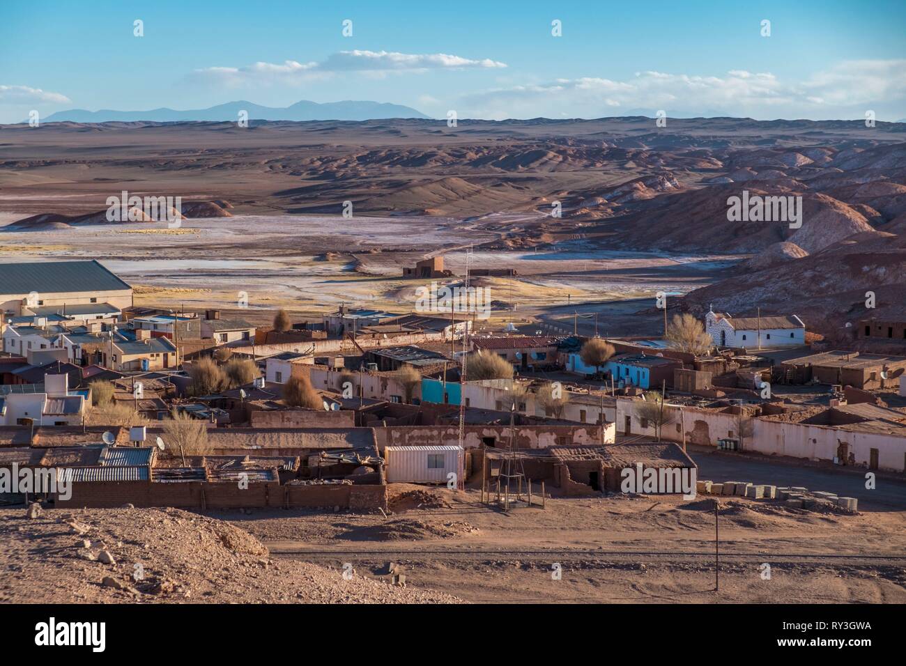 Argentina, Salta province, Puna desert, Tolar Grande Stock Photo