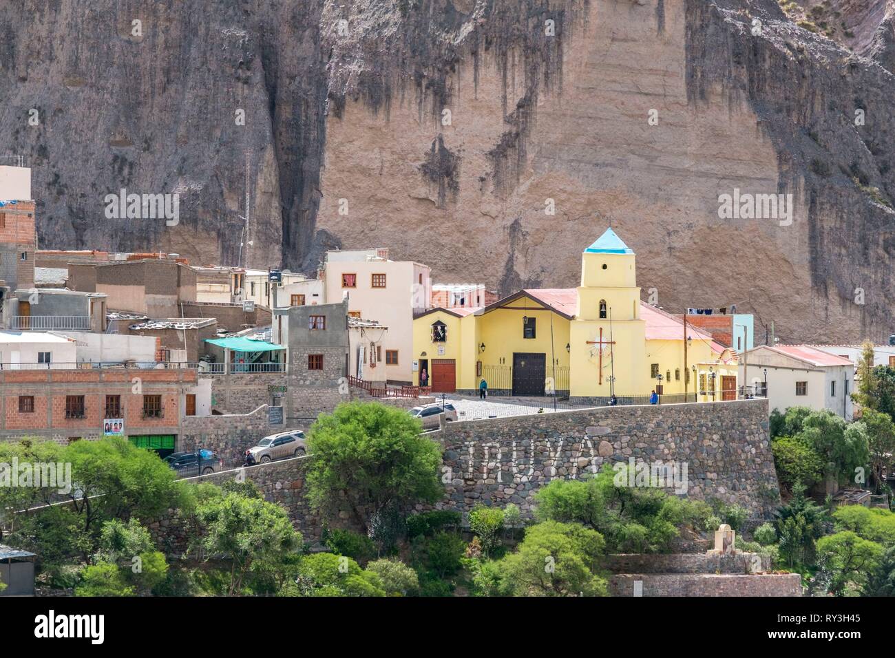 Argentina, Salta province, Quebrada de Humahuaca listed as World Heritage of UNESCO, Iruya village Stock Photo