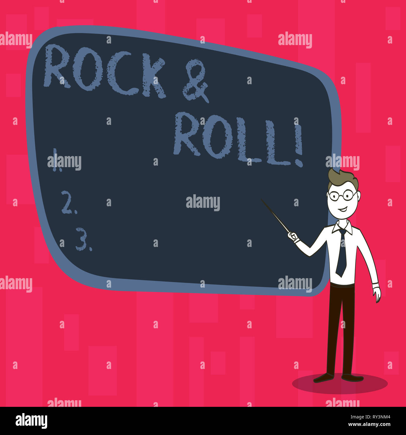 Handwriting Text Rock And Roll Conceptual Photo Musical Genre Type Of Popular Dance Music Heavy Beat Sound Stock Photo Alamy