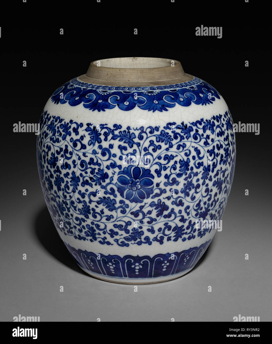 Ginger Jar, 17361795. China, Qing dynasty (16441911), Qianlong reign