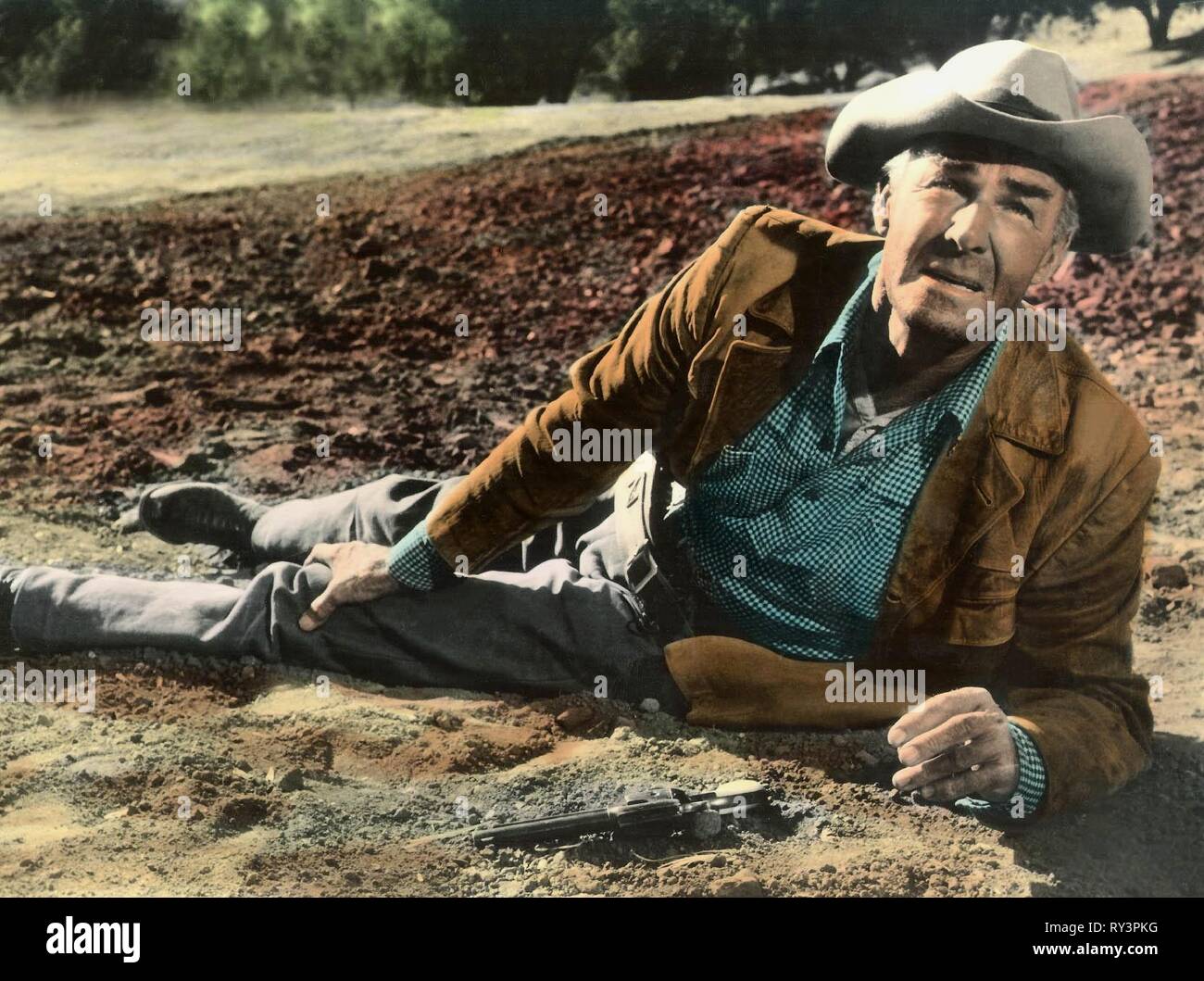 RANDOLPH SCOTT, RIDE THE HIGH COUNTRY, 1962 Stock Photo