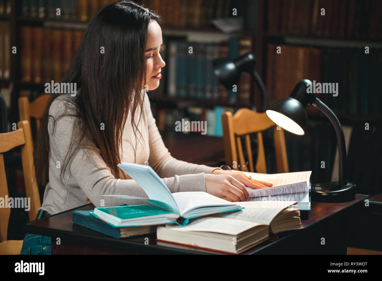 student table lamp