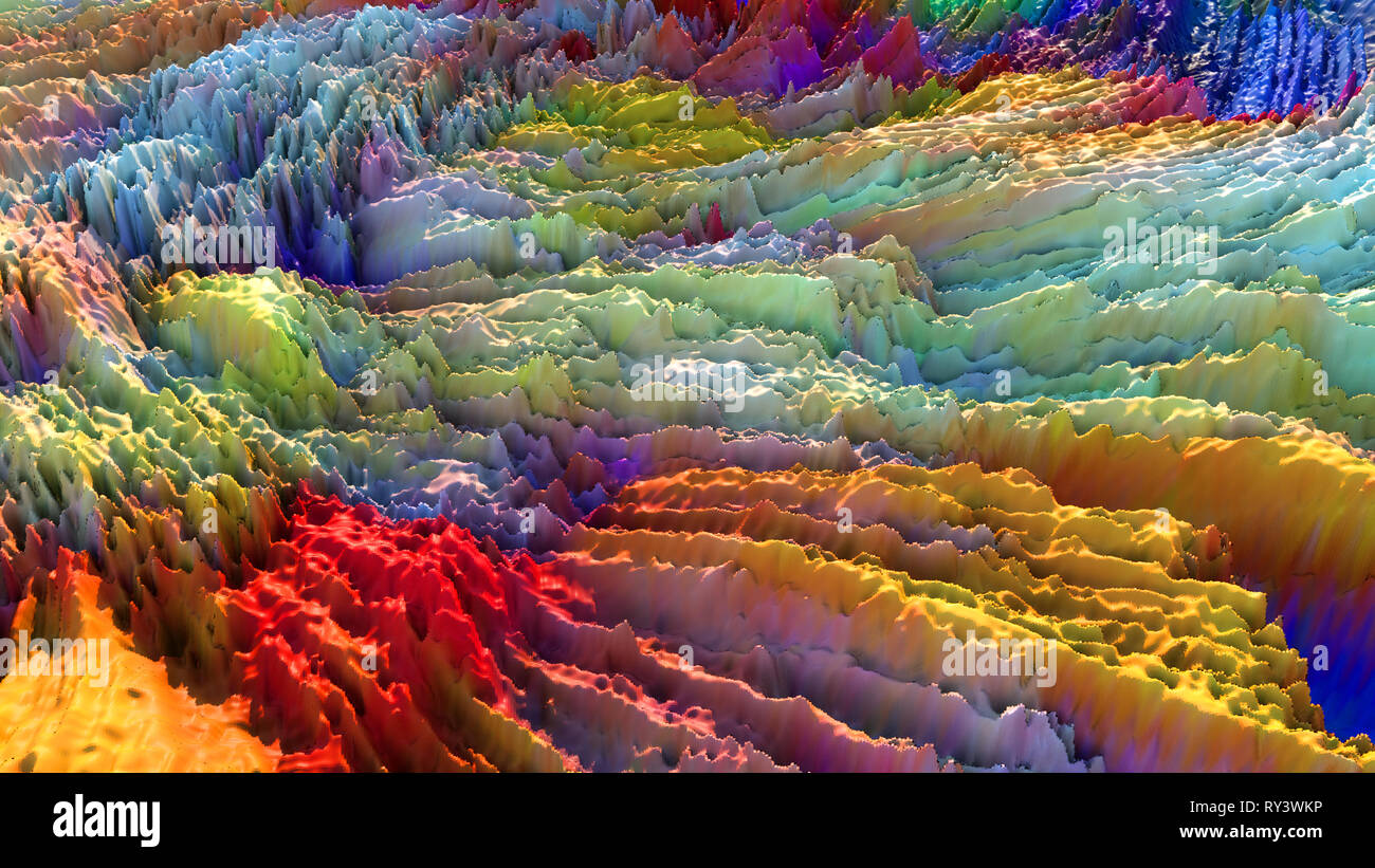 3d rendering. Abstract background and colors Stock Photo - Alamy