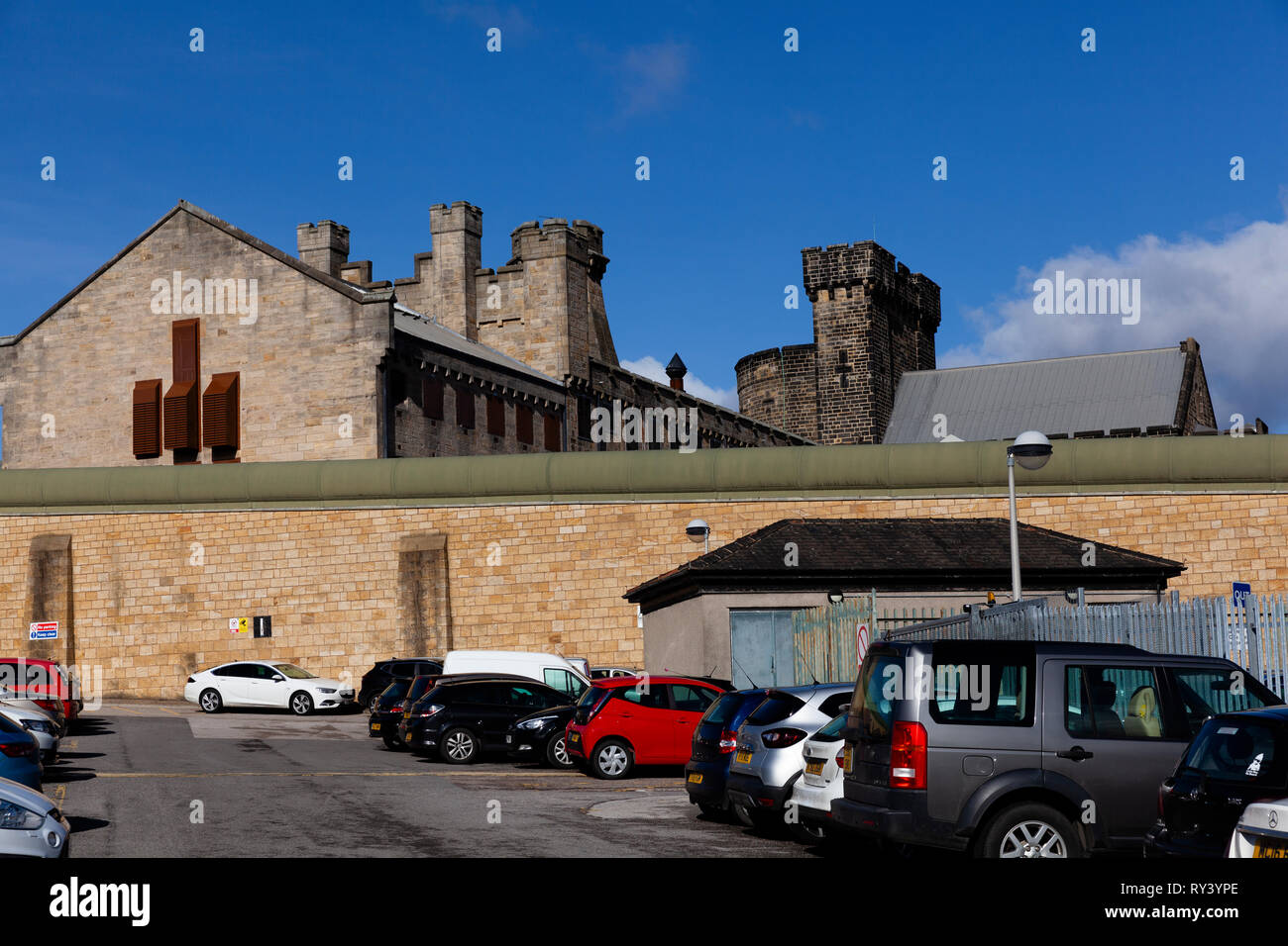 HMPrison Armley. Leeds. An historical prison in Yorkshire. Stock Photo