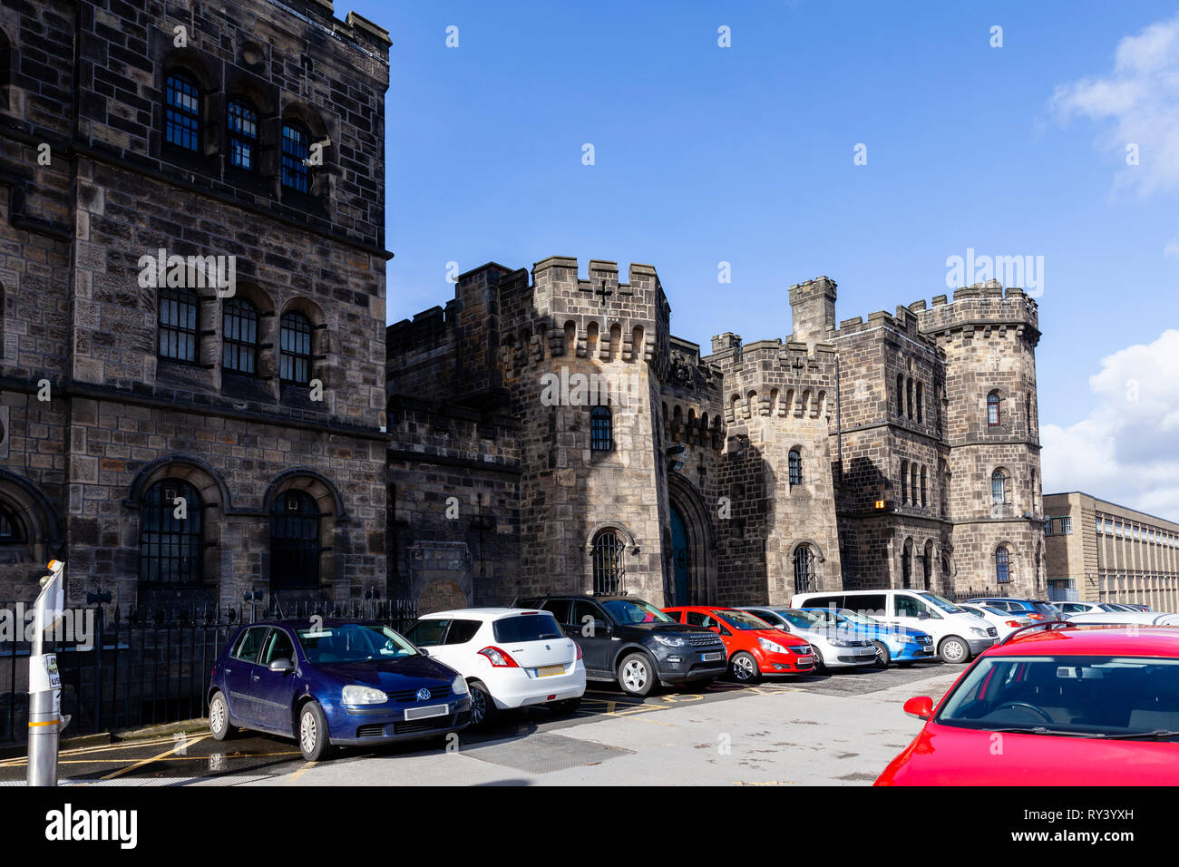 HMPrison Armley. Leeds. An historical prison in Yorkshire Stock Photo