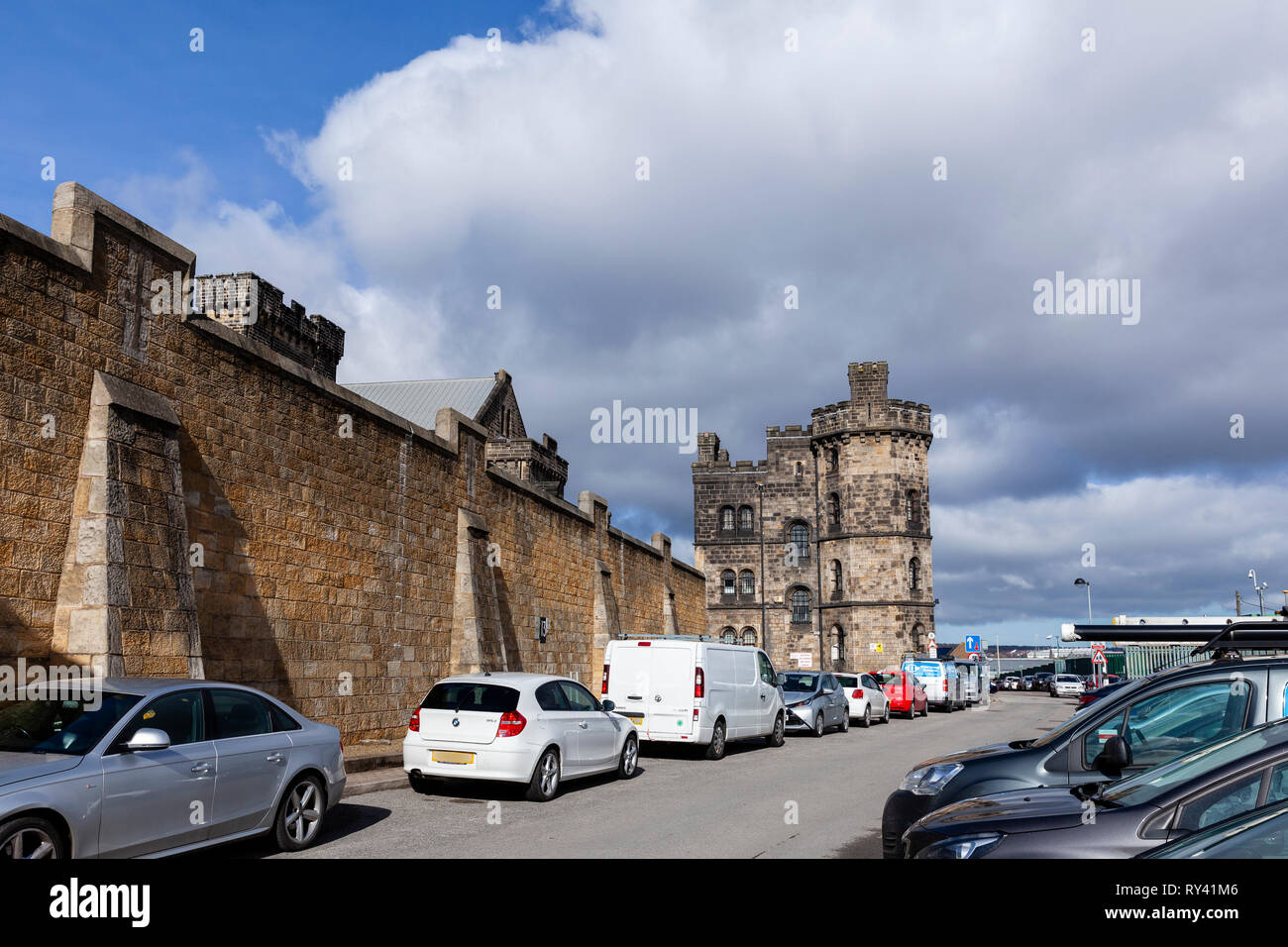 HMPrison Armley. Leeds. An historical prison in Yorkshire Stock Photo