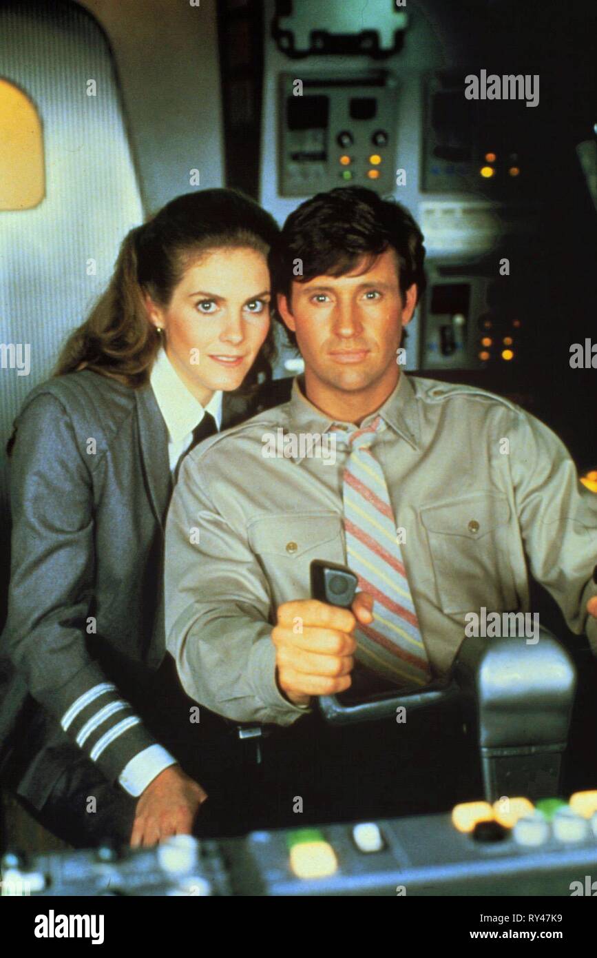 HAGERTY,HAYS, AIRPLANE II: THE SEQUEL, 1982 Stock Photo