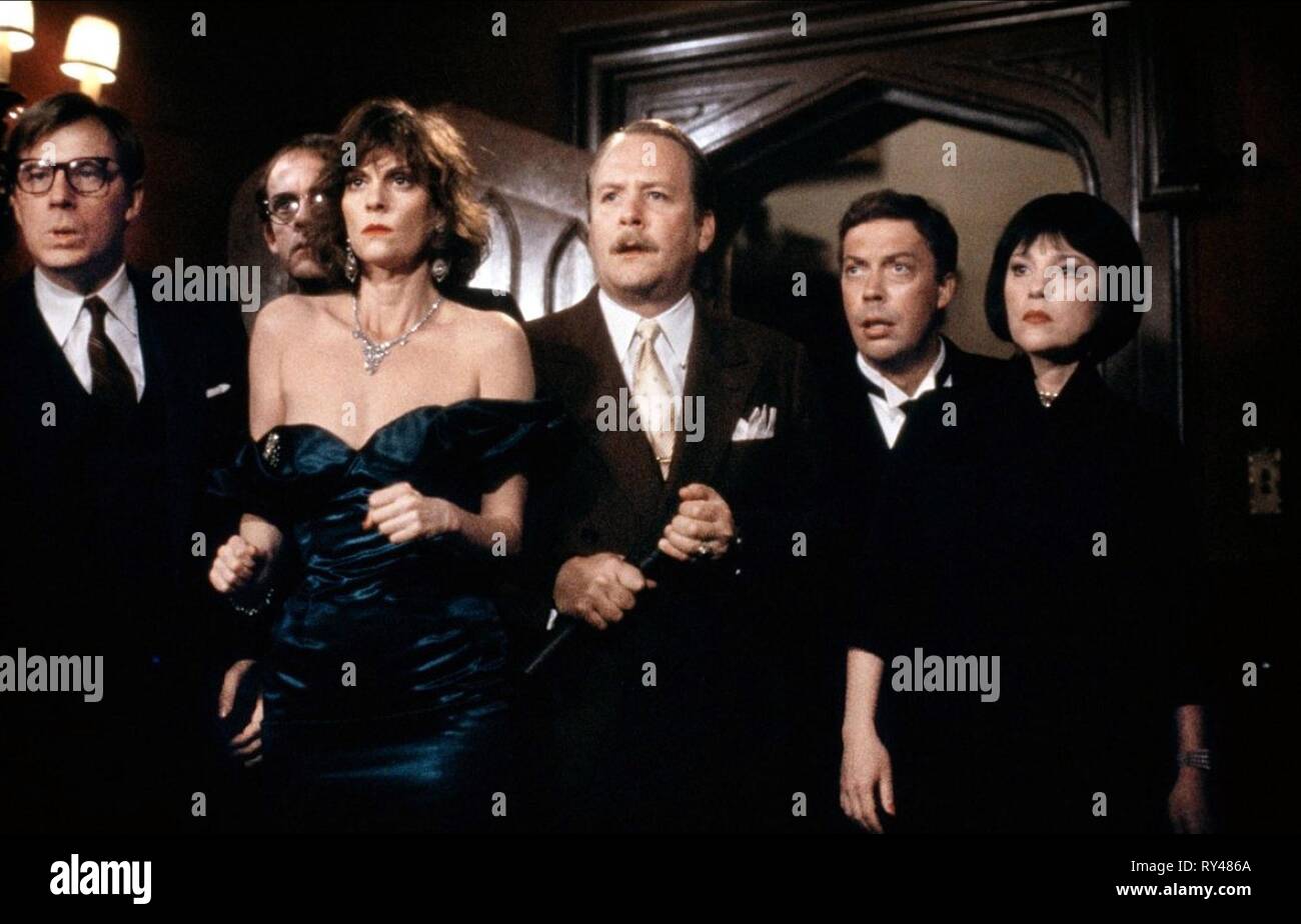 MCKEAN,LLOYD,MULL,WARREN,CURRY,KAHN, CLUE, 1985 Stock Photo