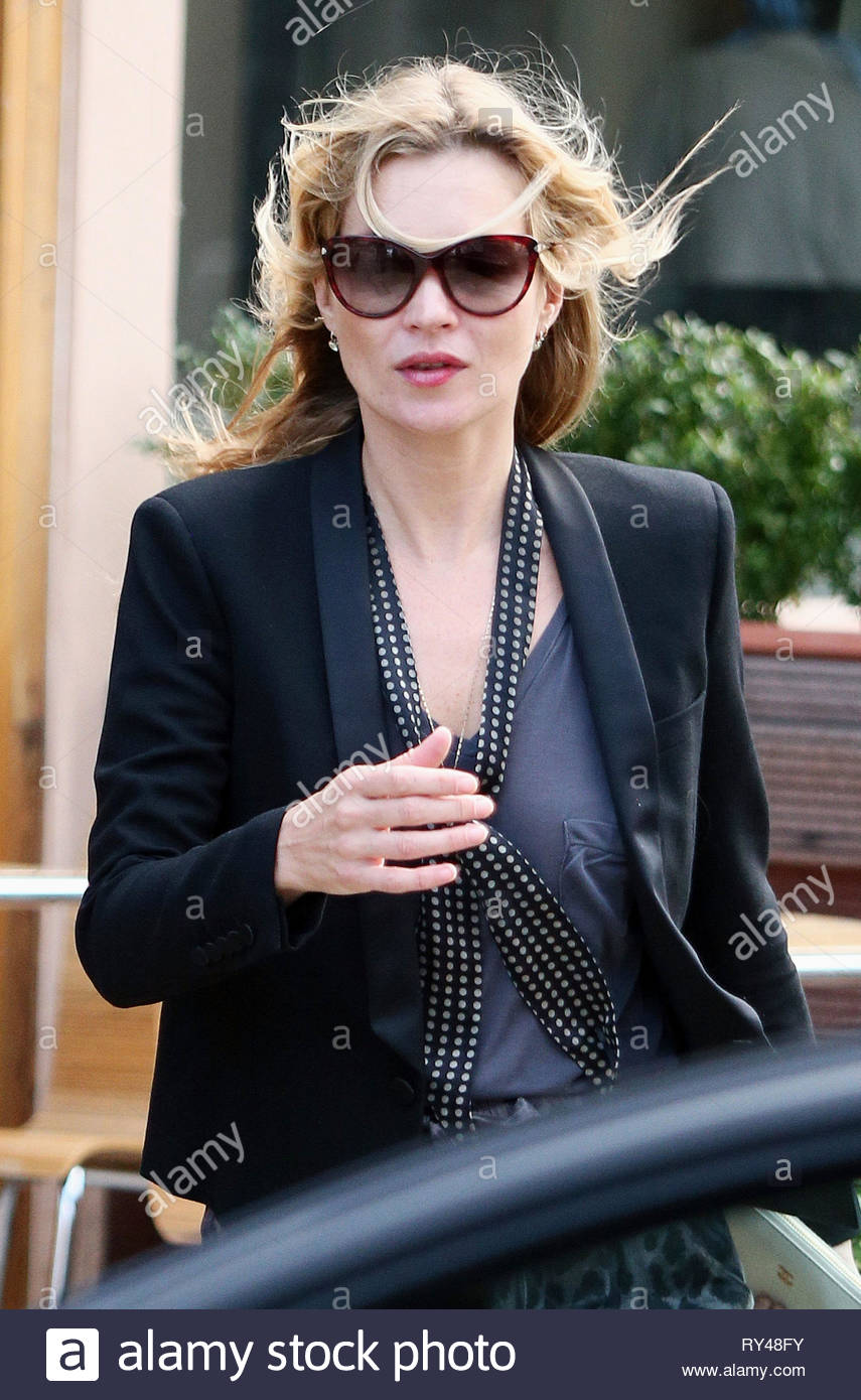 16jan2014 Stock Iamges Supermodel And Style Icon Kate Moss
