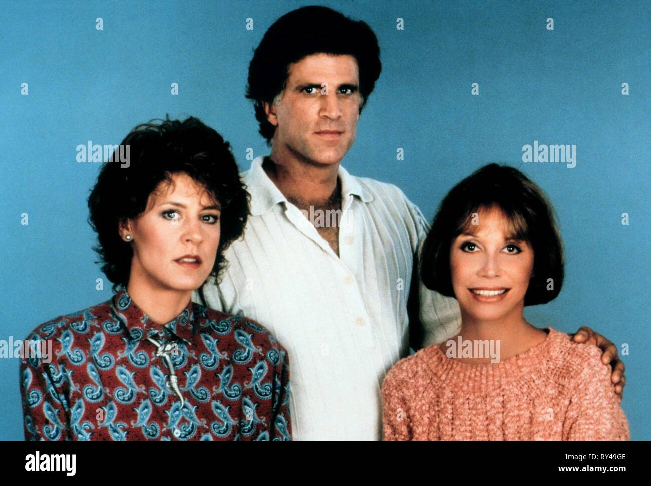 LAHTI,DANSON,MOORE, JUST BETWEEN FRIENDS, 1986 Stock Photo