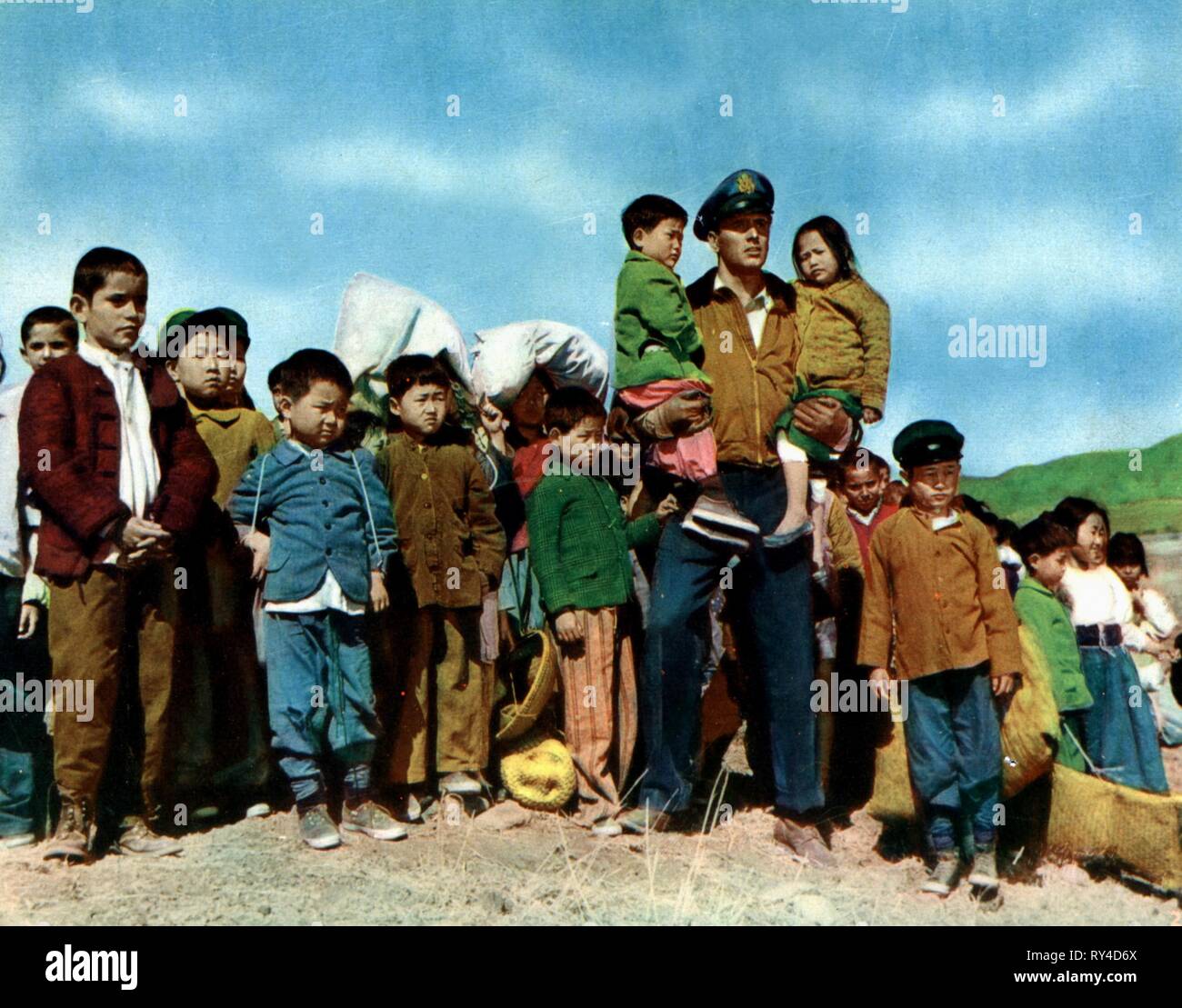 HUDSON,CHILDREN, BATTLE HYMN, 1957 Stock Photo