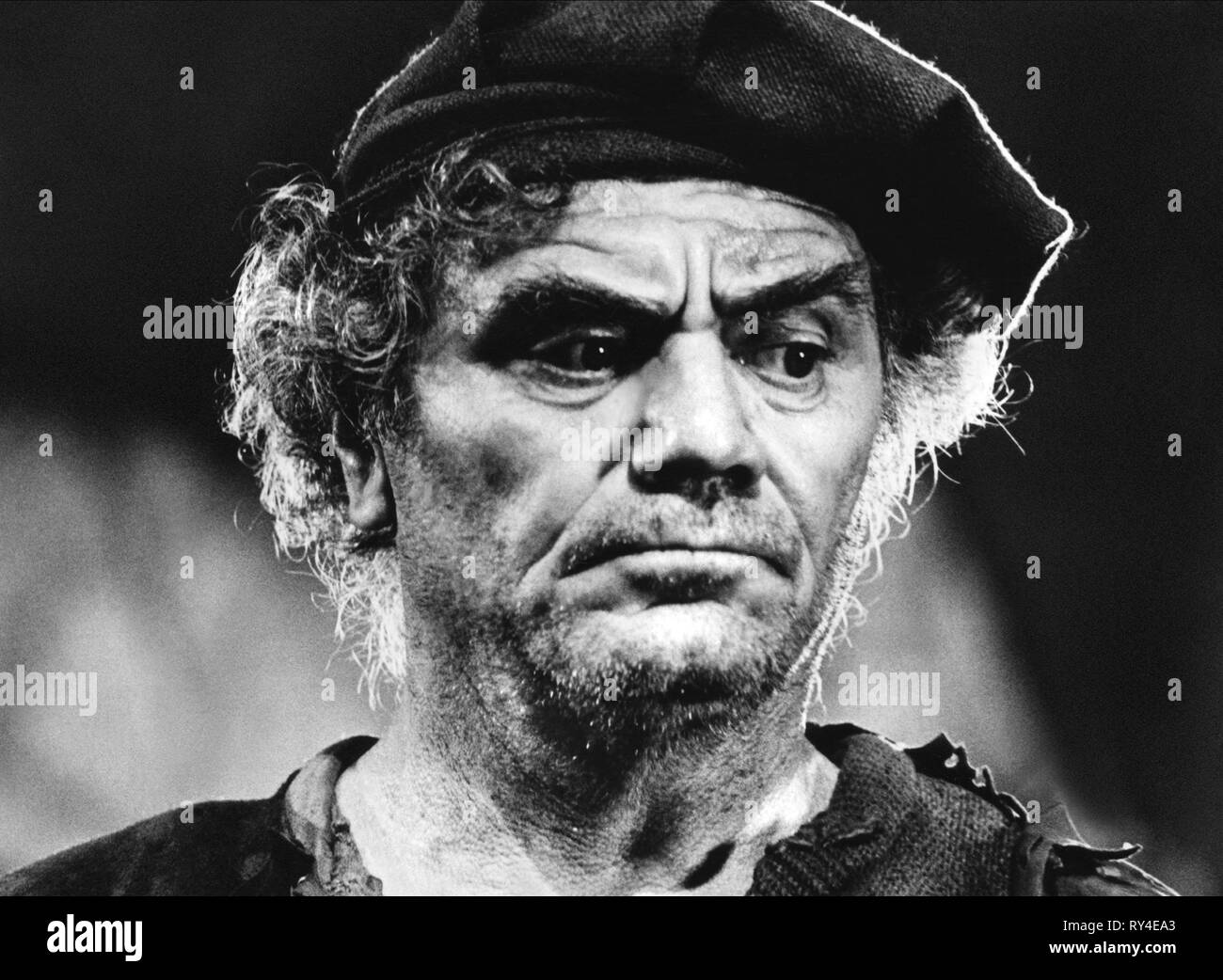 ERNEST BORGNINE, THE PRINCE AND THE PAUPER, 1977 Stock Photo