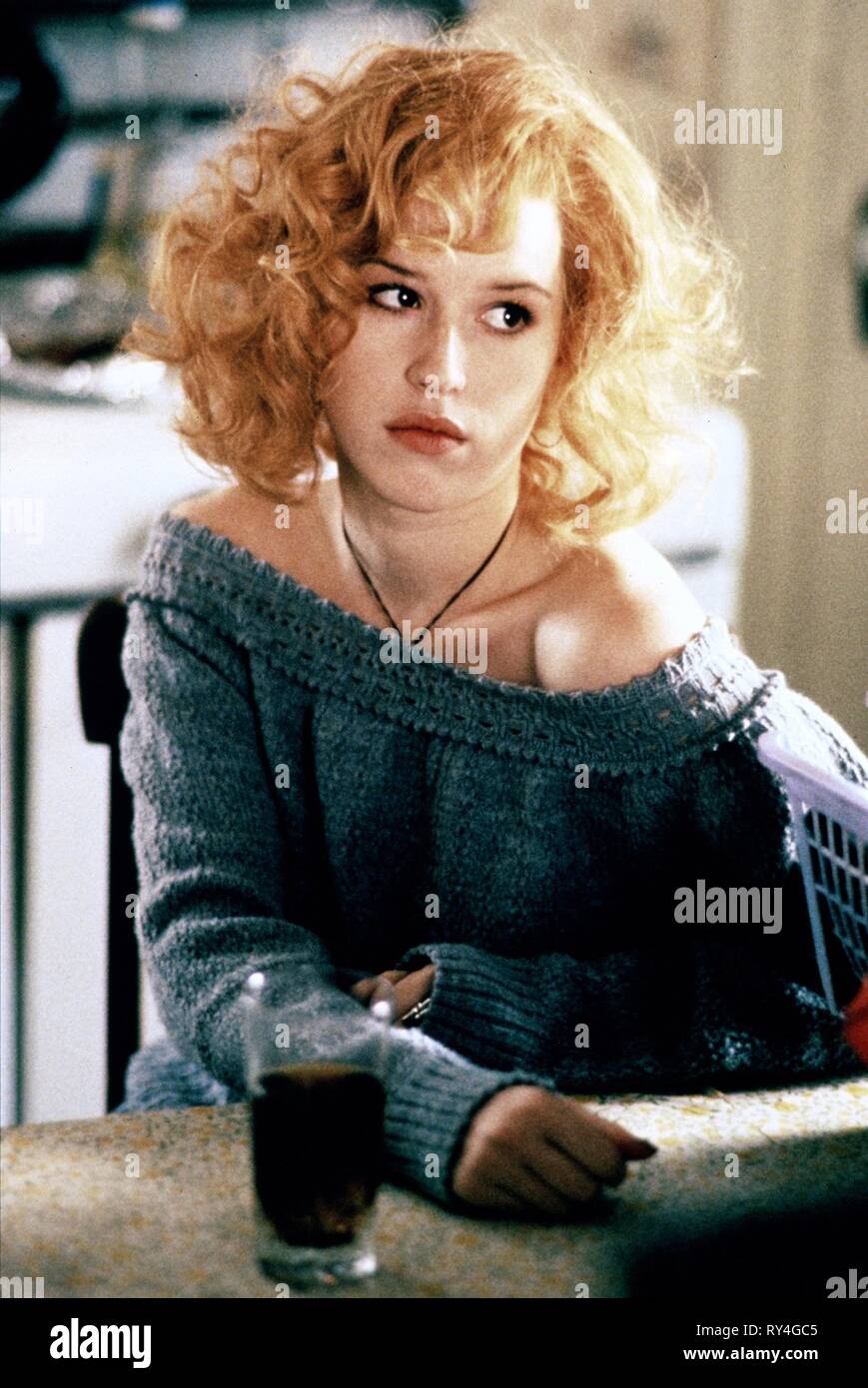 MOLLY RINGWALD, FRESH HORSES, 1988 Stock Photo