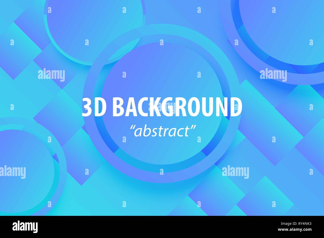 Paper cut abstract 3d web trendy background Stock Vector