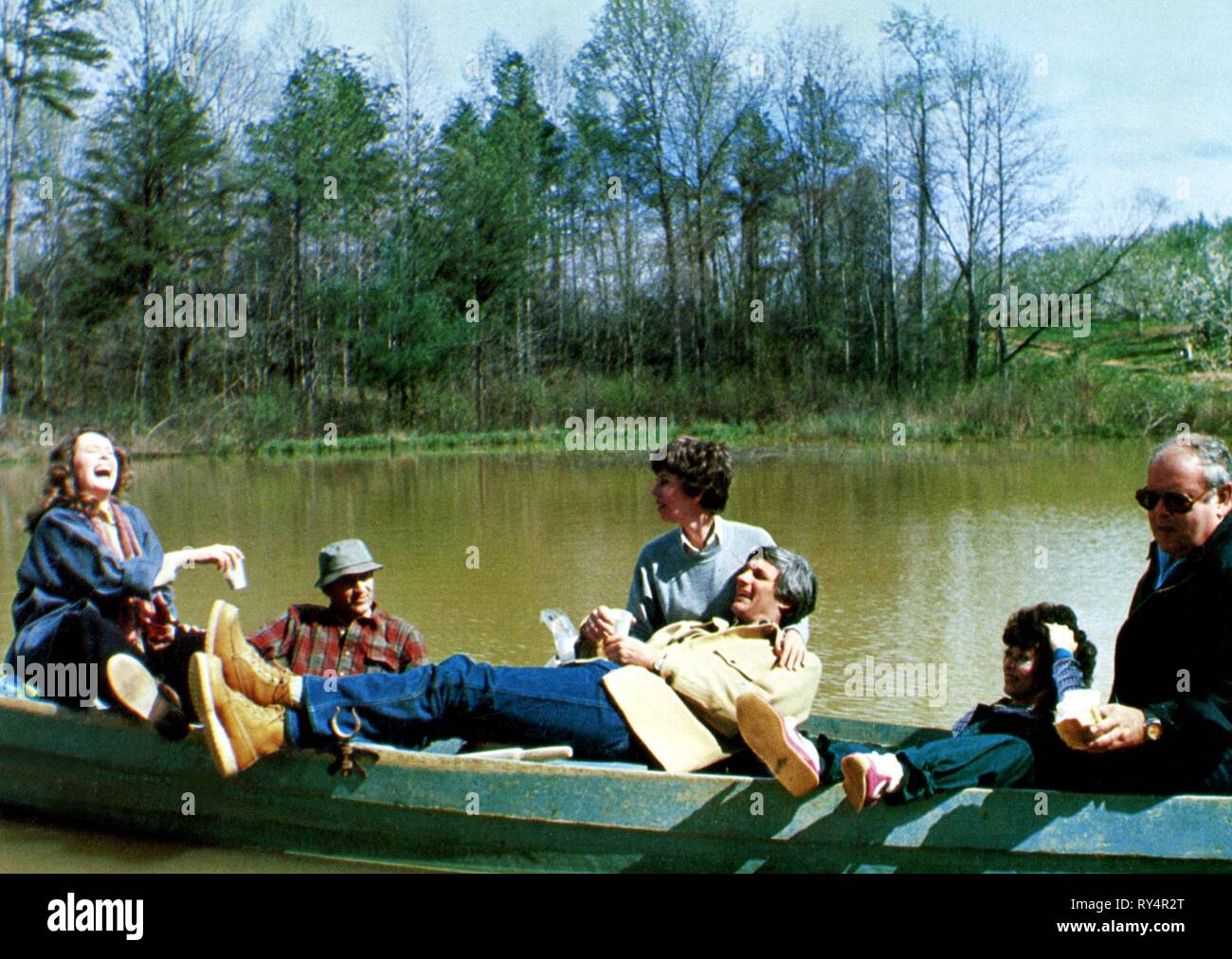 DENNIS,CARIOU,BURNETT,ALDA,MORENO,WESTON, THE FOUR SEASONS, 1981 Stock Photo