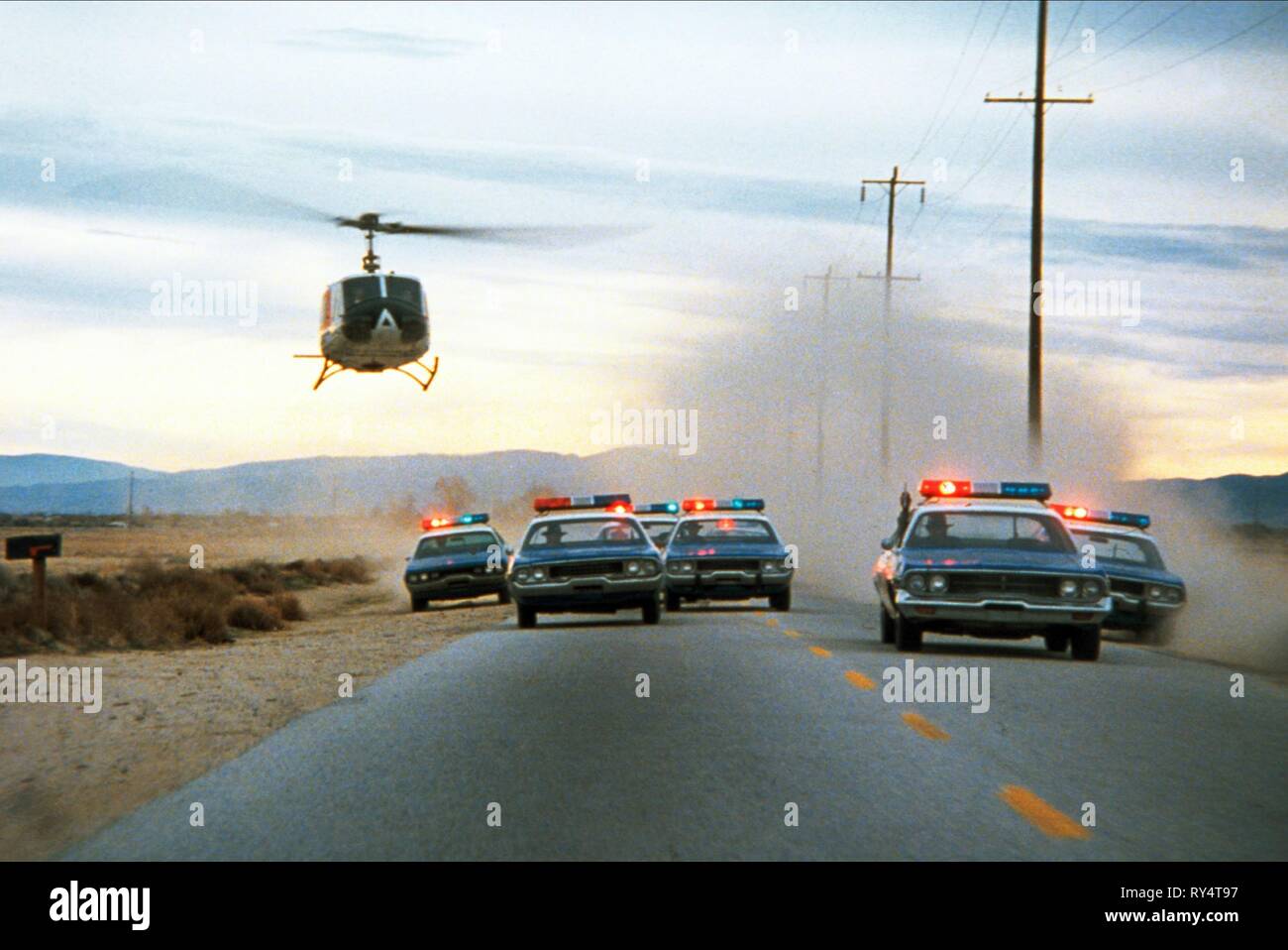 CAR,CHASE, THE FALL GUY, 1981 Stock Photo