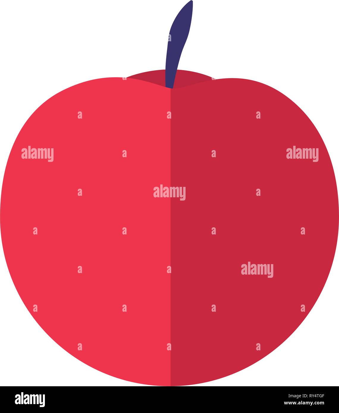 fresh apple fruit Stock Vector Image & Art - Alamy