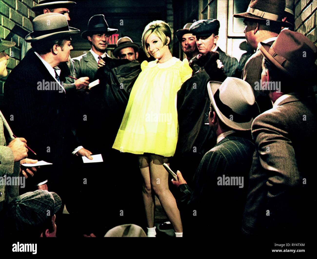 SCENE WITH BARBRA STREISAND, FUNNY GIRL, 1968 Stock Photo