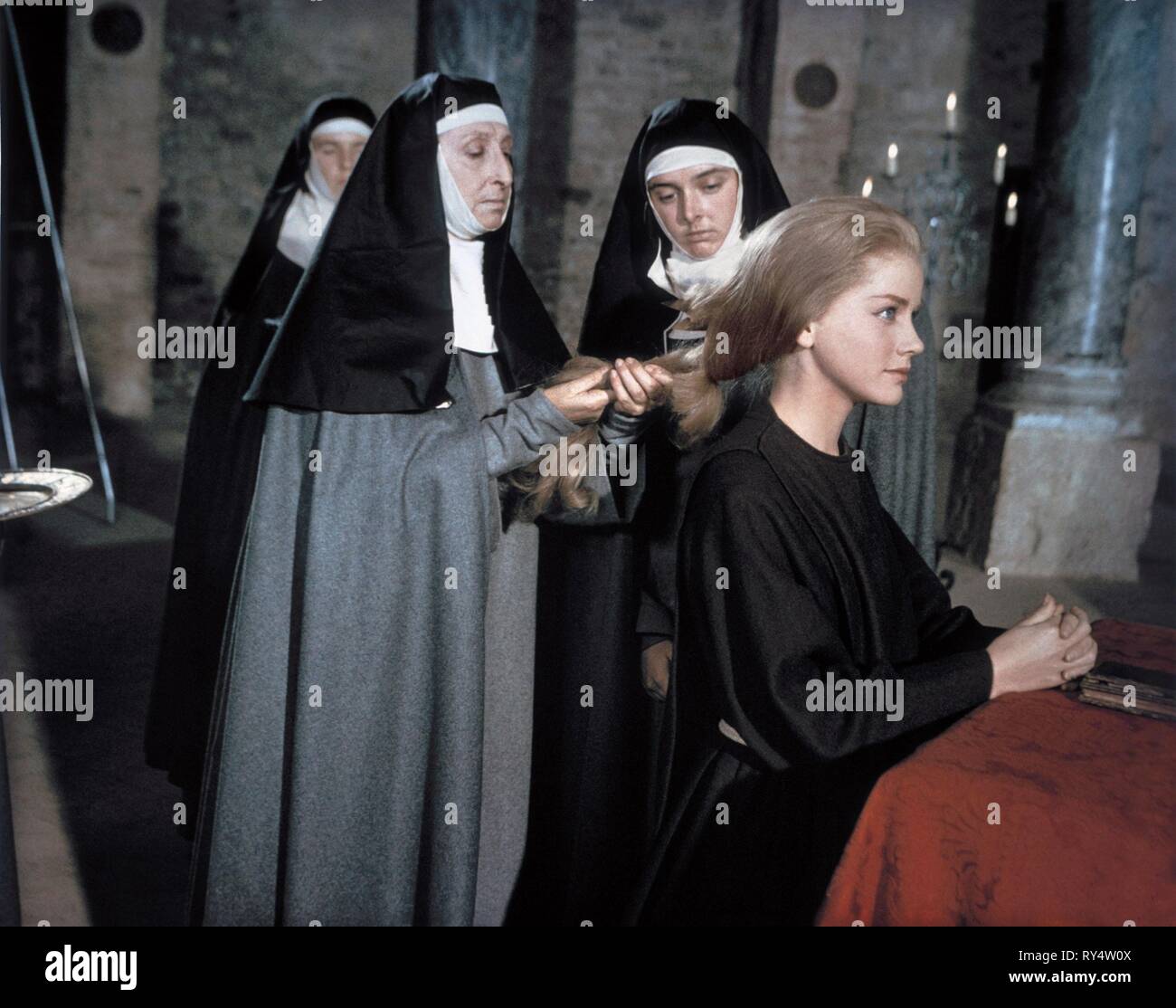 DOLORES HART, FRANCIS OF ASSISI, 1961 Stock Photo