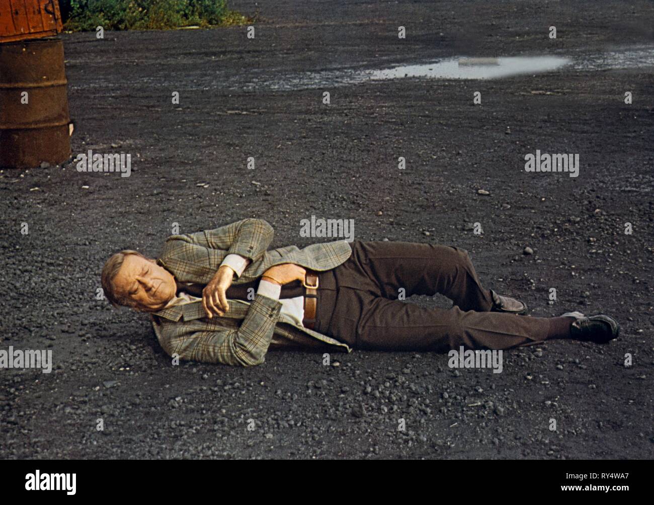 JOHN WAYNE, BRANNIGAN, 1975 Stock Photo