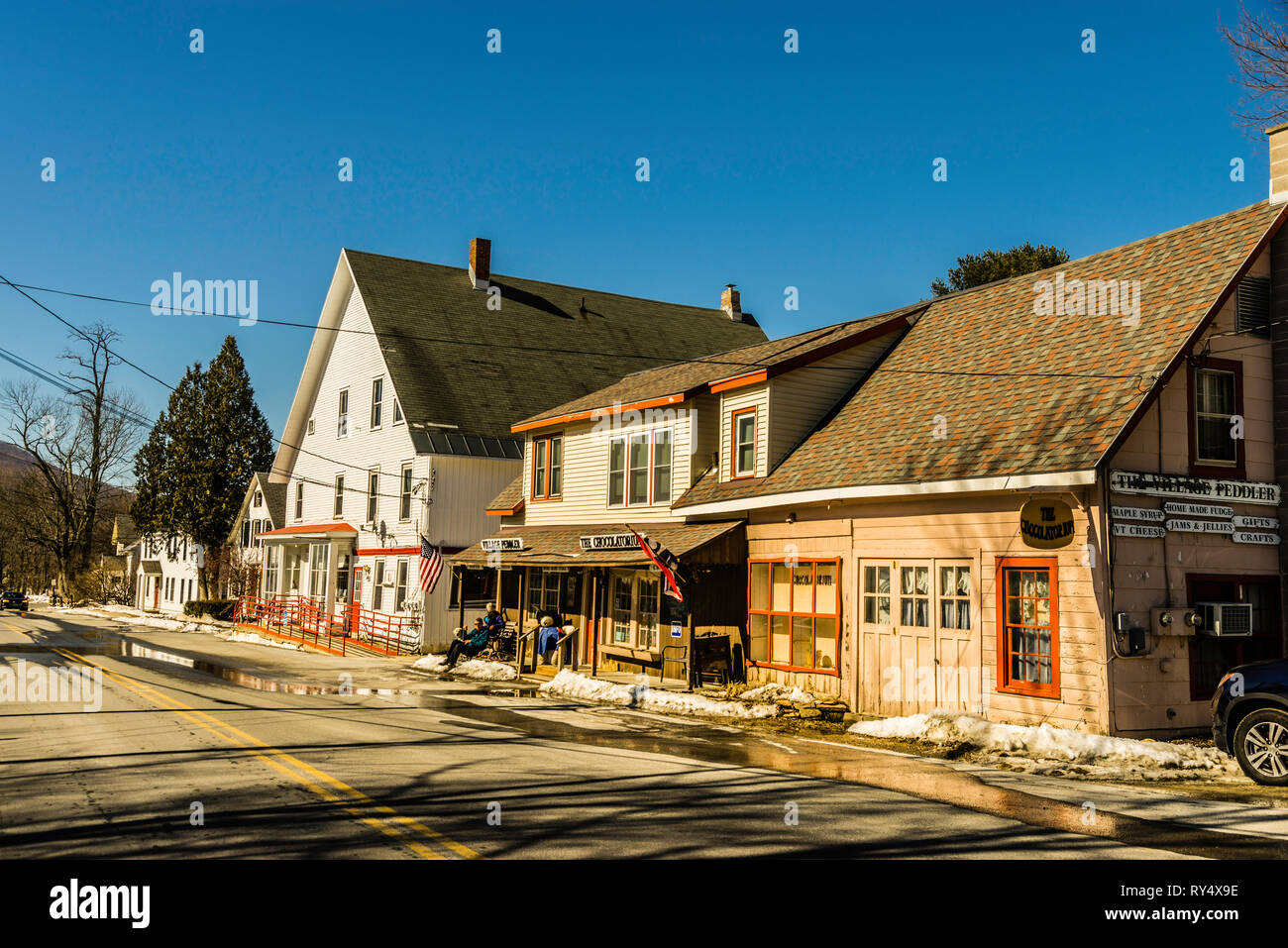 East Arlington Village Historic District Arlington, Vermont, USA Stock Photo Alamy