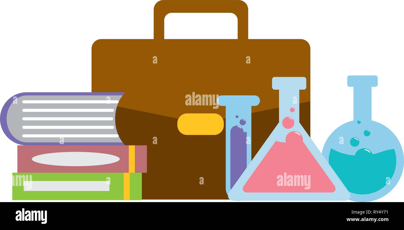 laboratory science bag book Stock Vector Image & Art Alamy
