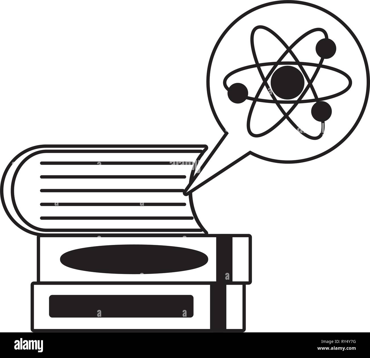molecule books laboratory science Stock Vector Image & Art - Alamy