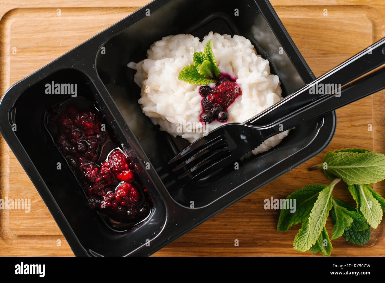 risotto with wild berries Stock Photo - Alamy