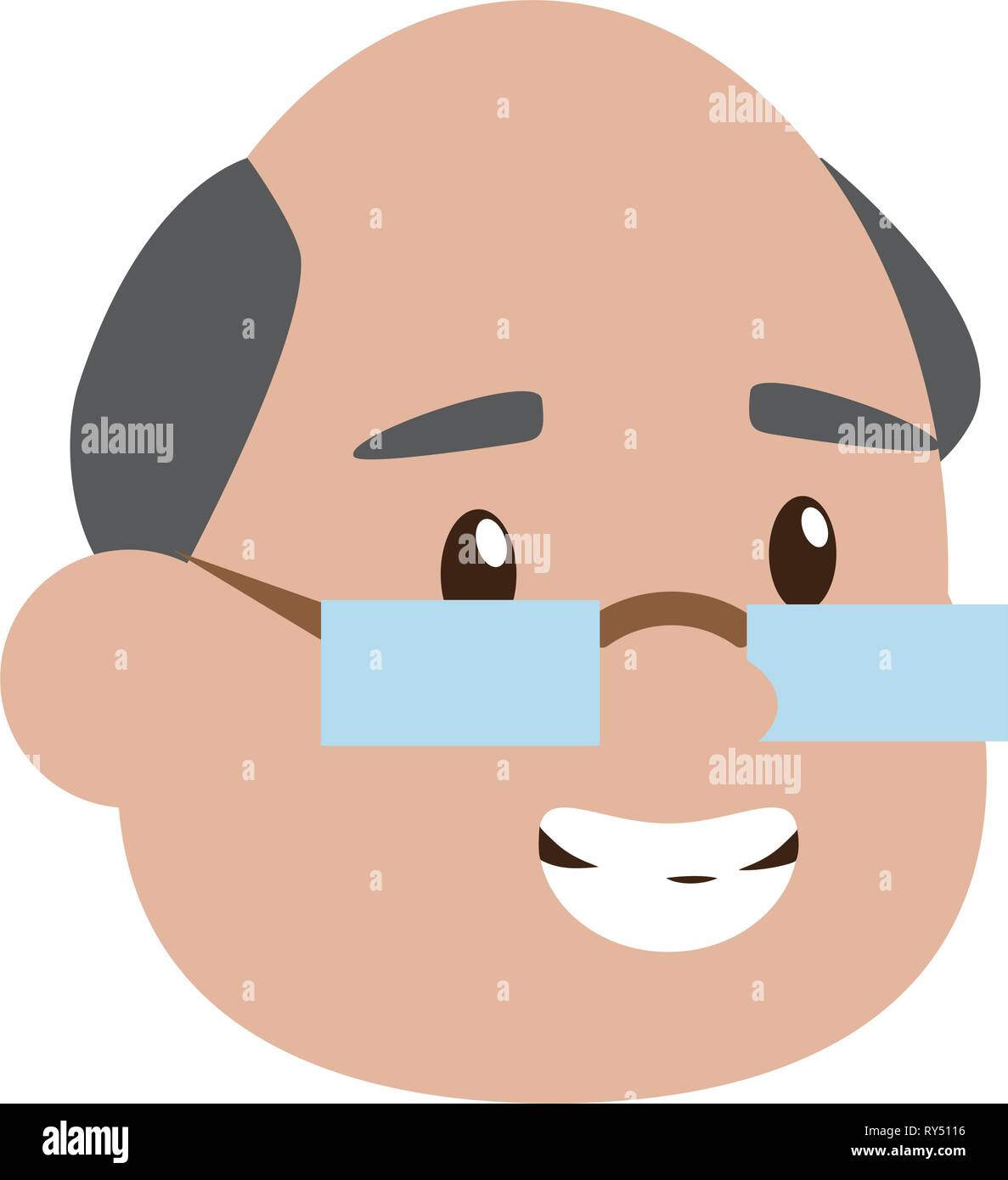 old man face Stock Vector Image & Art - Alamy