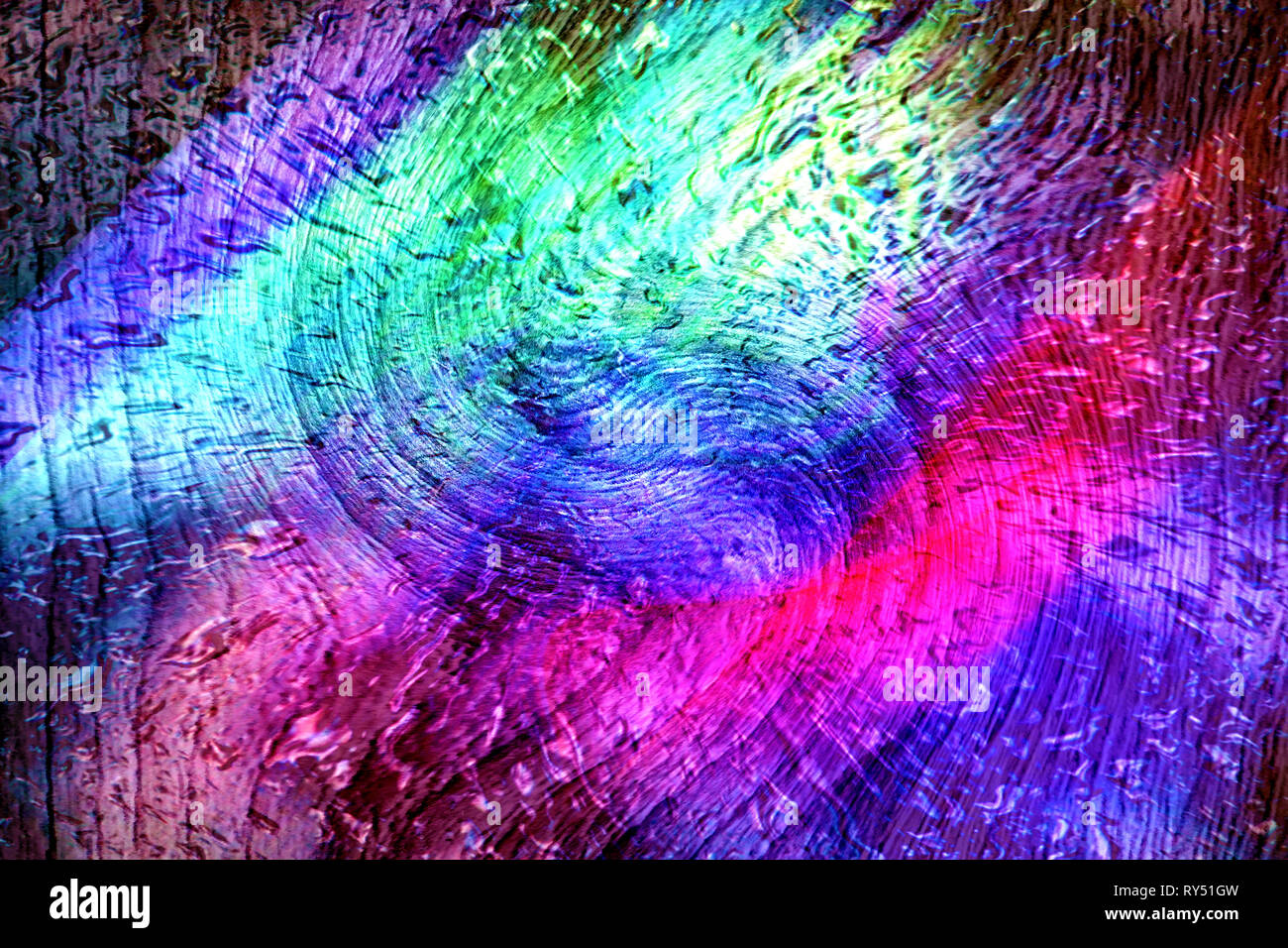 Concept abstract  : Rainy galaxy Stock Photo