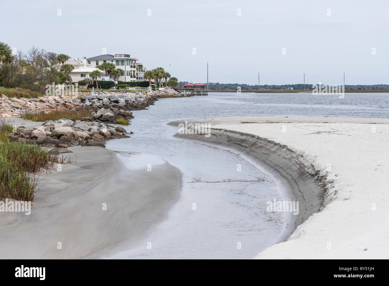 Landscape golden isles georgia hi-res stock photography and images - Alamy