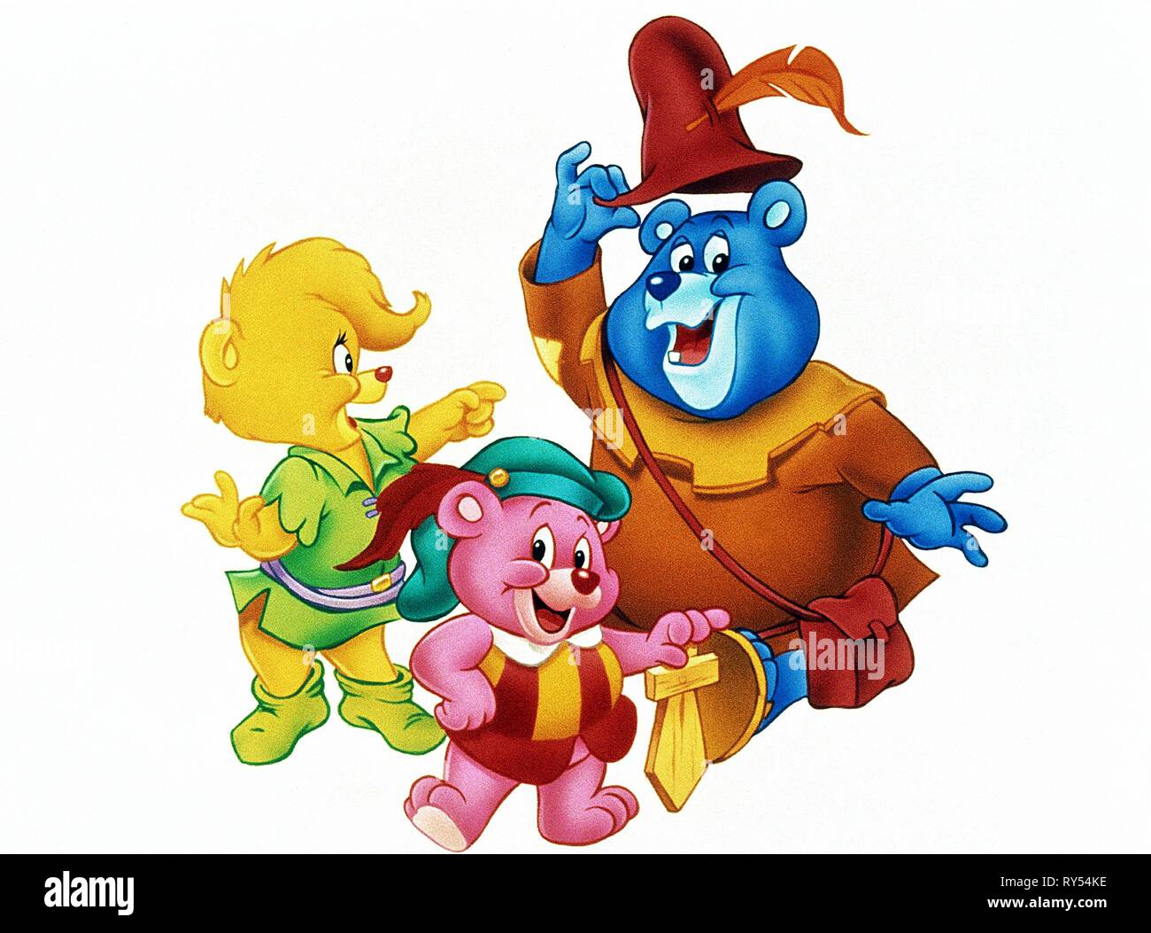 SUNNI,CUBBI,TUMMI, THE GUMMI BEARS, 1985 Stock Photo Alamy