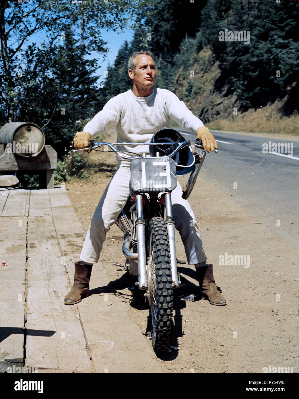 PAUL NEWMAN, SOMETIMES A GREAT NOTION, 1972 Stock Photo