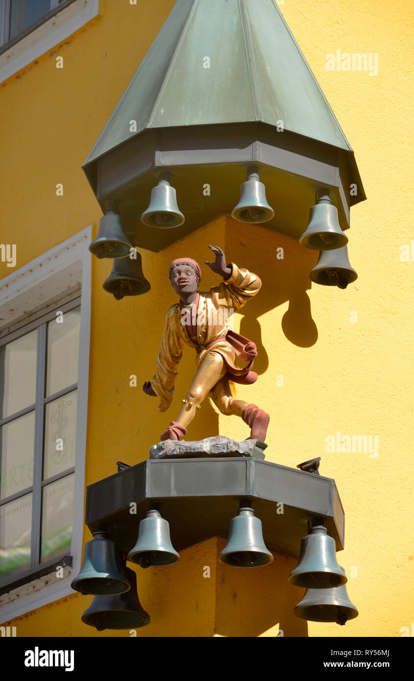 Glockenspiel, Sendlinger Strasse, Muenchen, Bayern, Deutschland Stock Photo