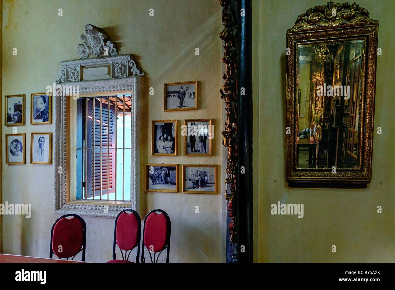 Vietnam, Mekong delta, Sadec, house of the mandarin Huynh Thuan whose