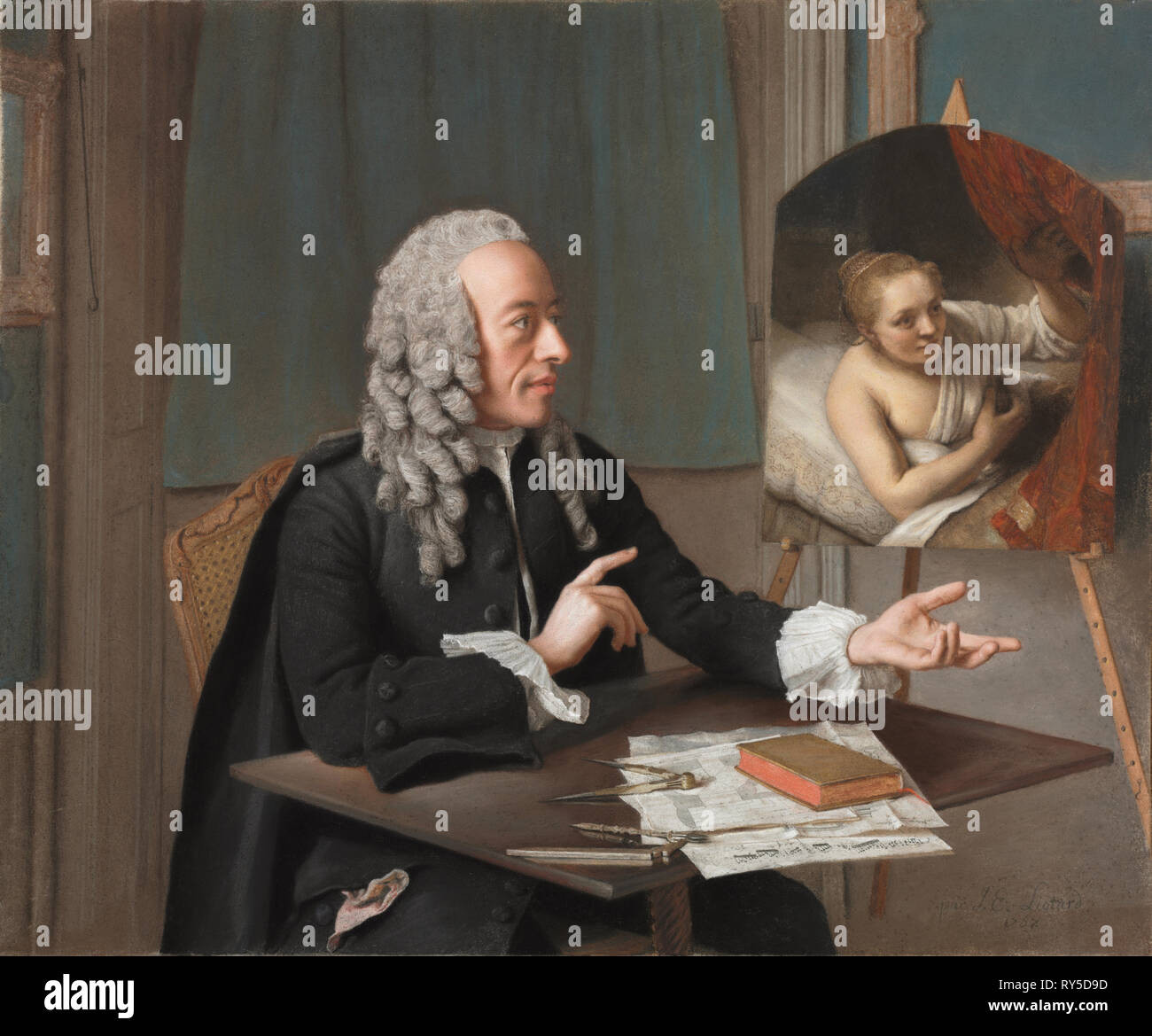 François Tronchin, 1757. Liotard (Swiss, 17021789