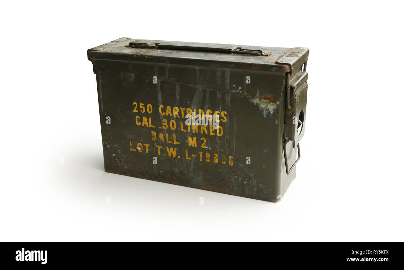 Ww2 ammo box hi-res stock photography and images - Alamy