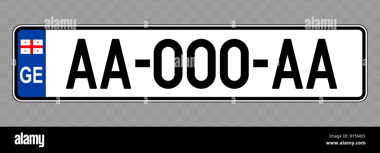 Georgia number plate hi-res stock photography and images - Alamy