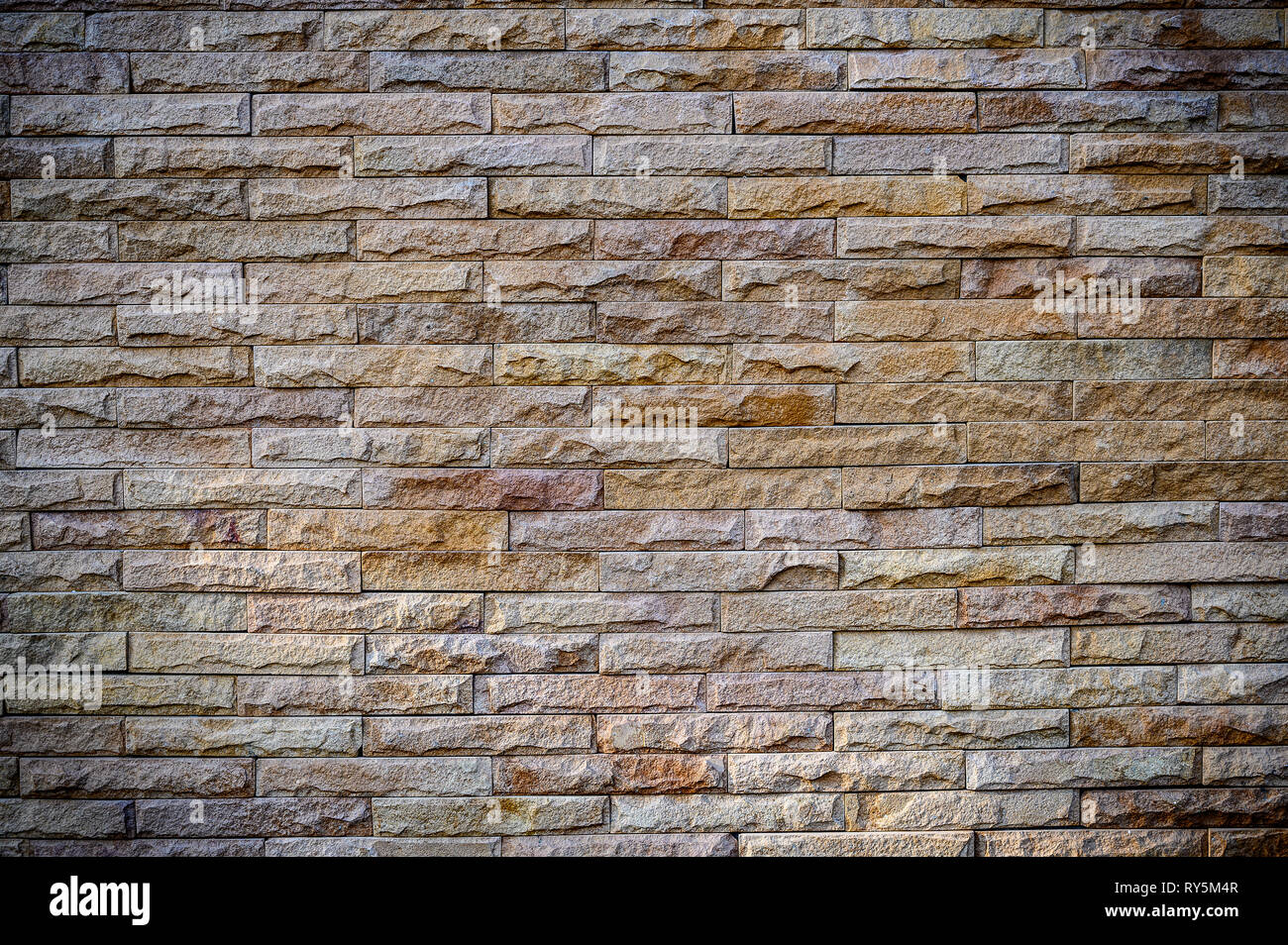 Old brown stone bricks wall pattern background of brick wall Stock ...