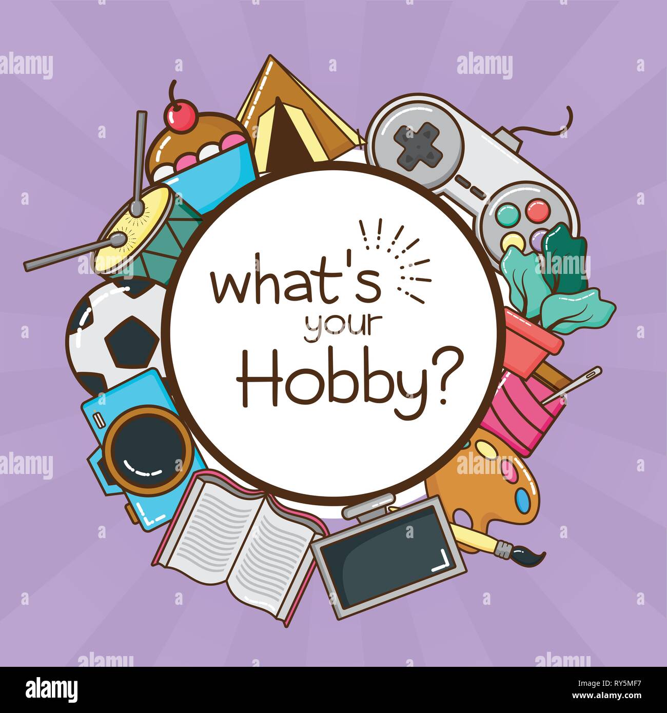 My Hobby Related Stock Vector Image And Art Alamy 