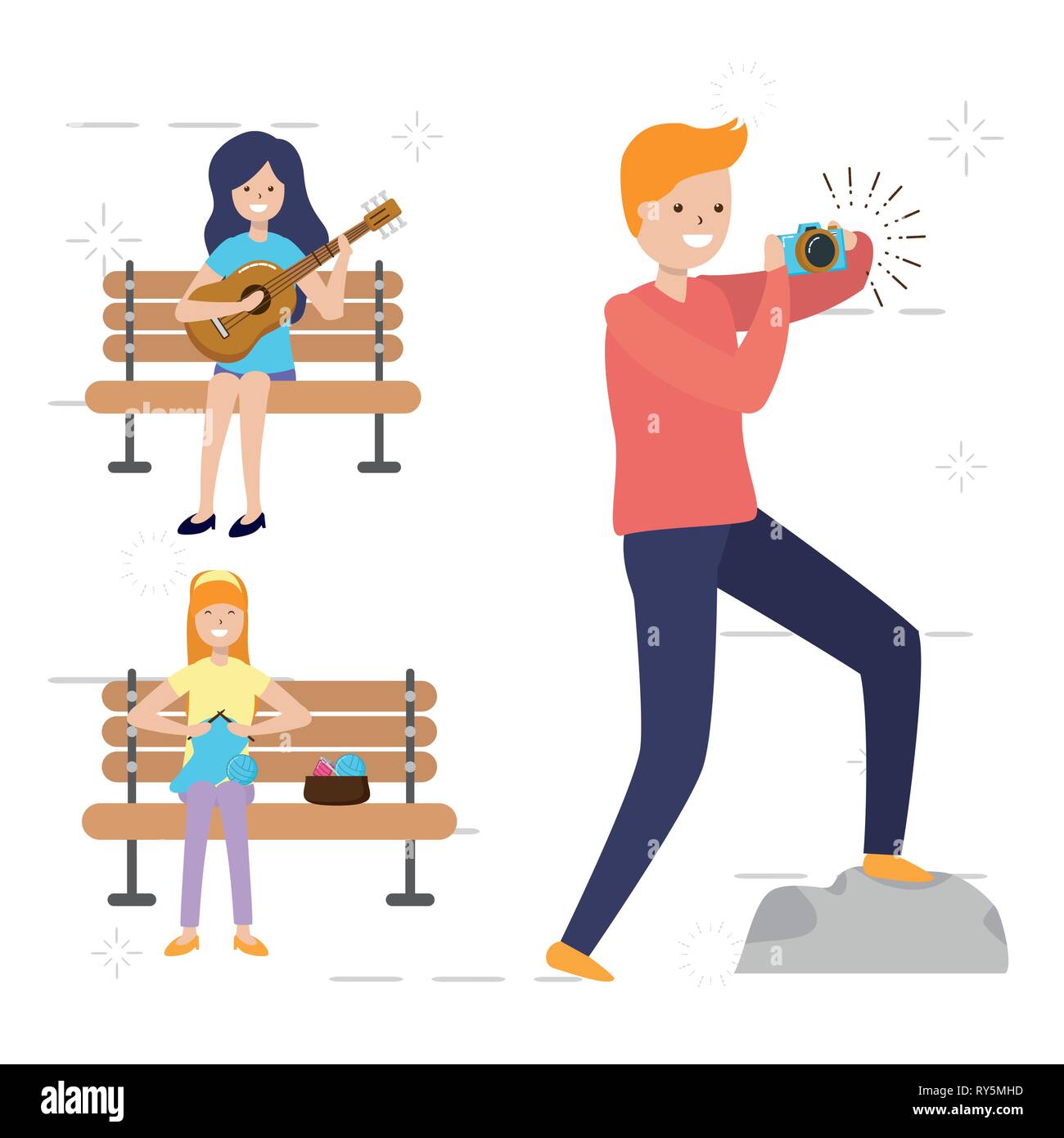 people my hobby Stock Vector Image & Art - Alamy