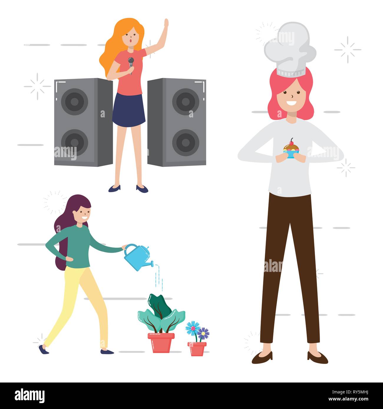 people my hobby Stock Vector Image & Art - Alamy