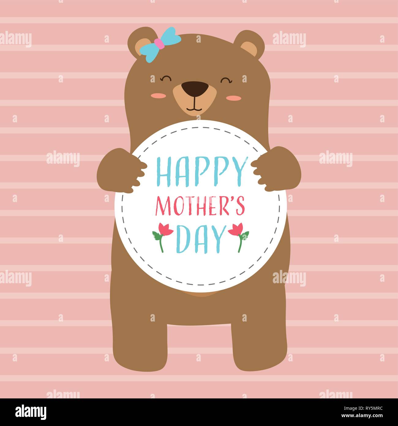 happy mothers day Stock Vector Image & Art - Alamy