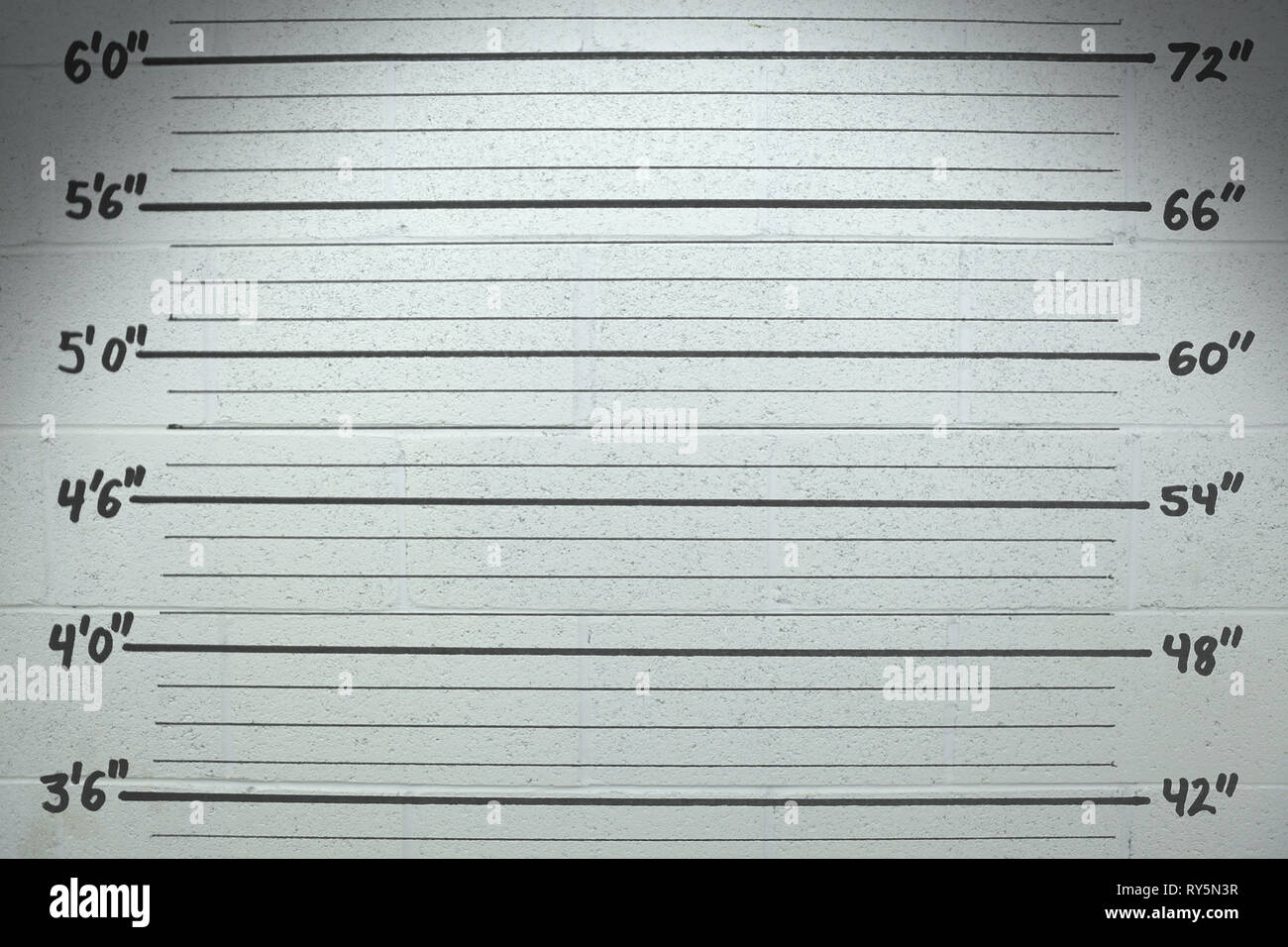 Realistic Mugshot Background