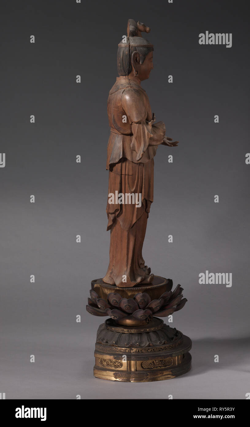 Bato Kannon, 14th century. Japan, Kamakura period (1185-1333). Wood ...